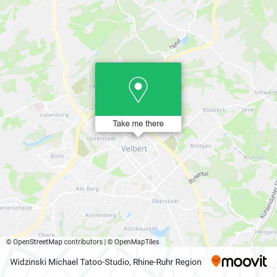 Widzinski Michael Tatoo-Studio map