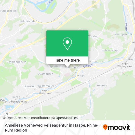 Anneliese Vorneweg Reiseagentur in Haspe map