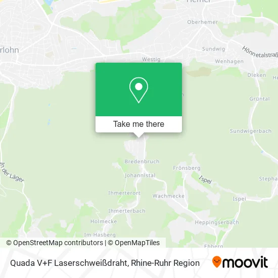 Карта Quada V+F Laserschweißdraht