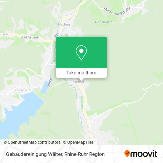 Карта Gebäudereinigung Wälter