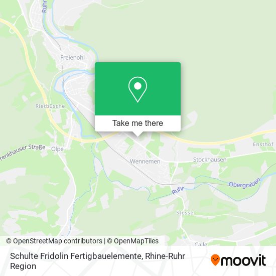Schulte Fridolin Fertigbauelemente map