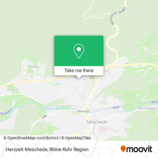 Карта Herzzeit Meschede