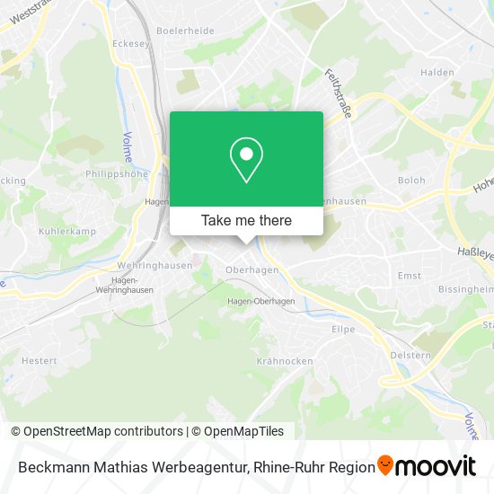 Beckmann Mathias Werbeagentur map