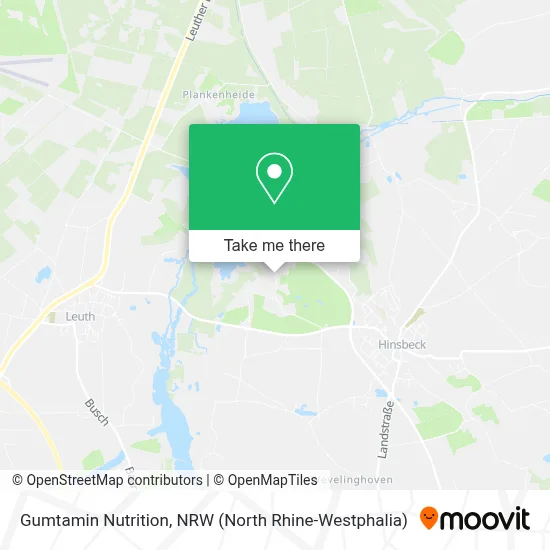 Gumtamin Nutrition map