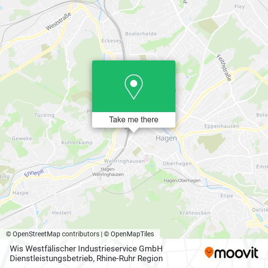 Wis Westfälischer Industrieservice GmbH Dienstleistungsbetrieb map