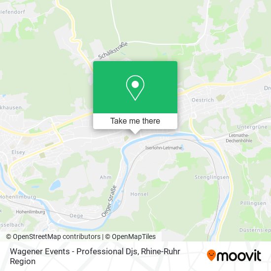 Карта Wagener Events - Professional Djs