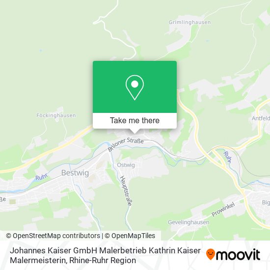Johannes Kaiser GmbH Malerbetrieb Kathrin Kaiser Malermeisterin map