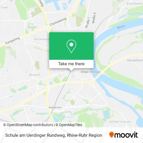 Карта Schule am Uerdinger Rundweg