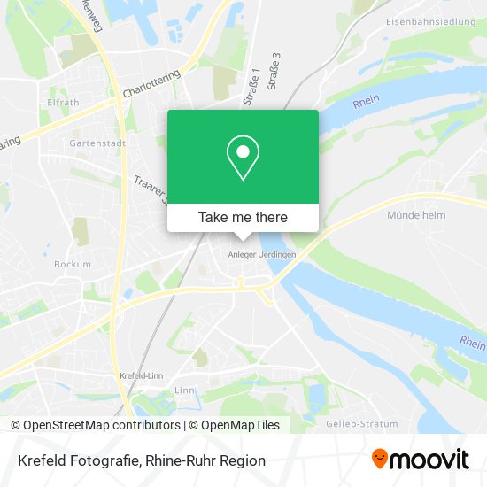 Krefeld Fotografie map