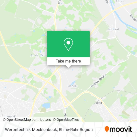 Werbetechnik Mecklenbeck map