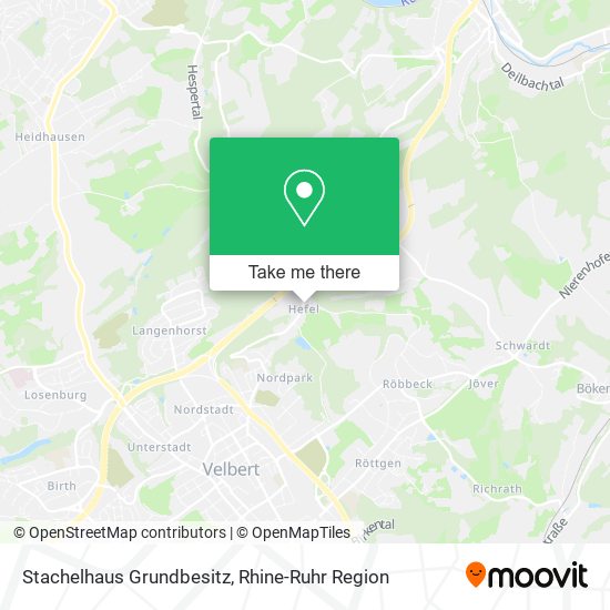 Stachelhaus Grundbesitz map