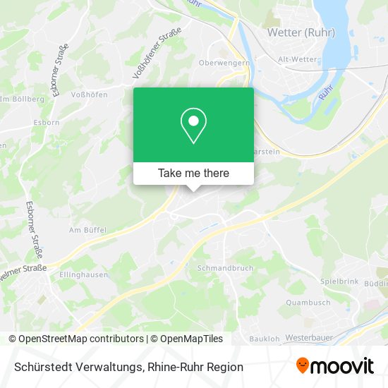 Schürstedt Verwaltungs map