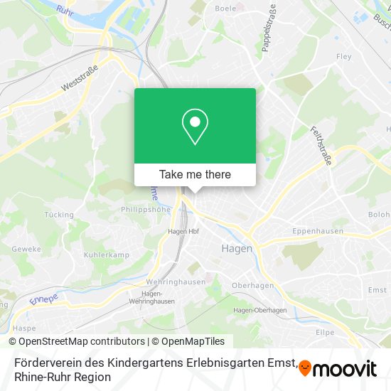 Förderverein des Kindergartens Erlebnisgarten Emst map