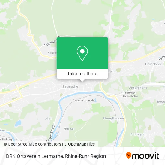 Карта DRK Ortsverein Letmathe