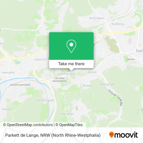Parkett de Lange map
