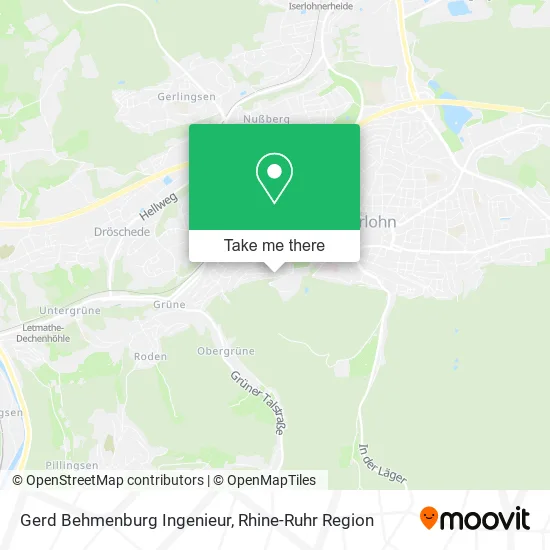 Карта Gerd Behmenburg Ingenieur