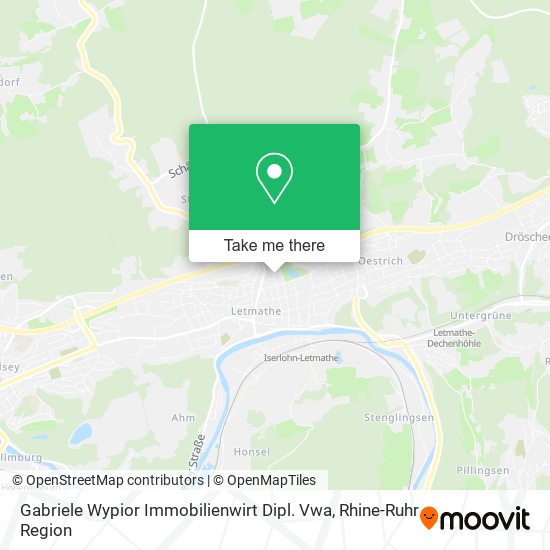 Gabriele Wypior Immobilienwirt Dipl. Vwa map