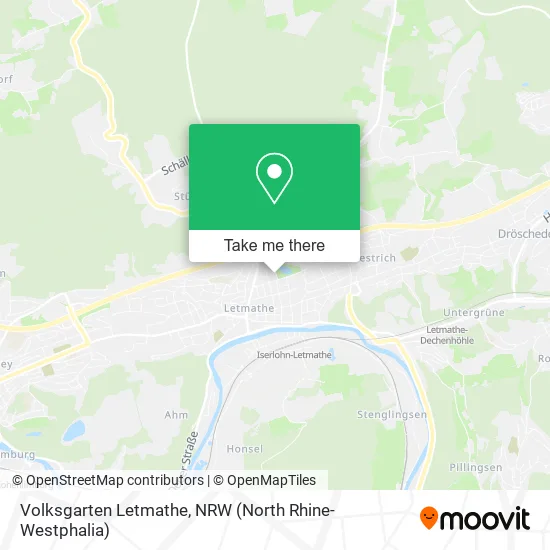 Карта Volksgarten Letmathe