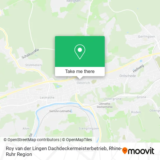 Карта Roy van der Lingen Dachdeckermeisterbetrieb