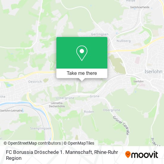 FC Borussia Dröschede 1. Mannschaft map