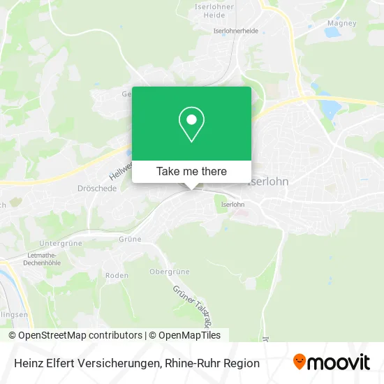 Карта Heinz Elfert Versicherungen