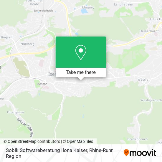 Sobik Softwareberatung Ilona Kaiser map