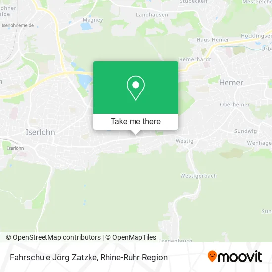 Карта Fahrschule Jörg Zatzke