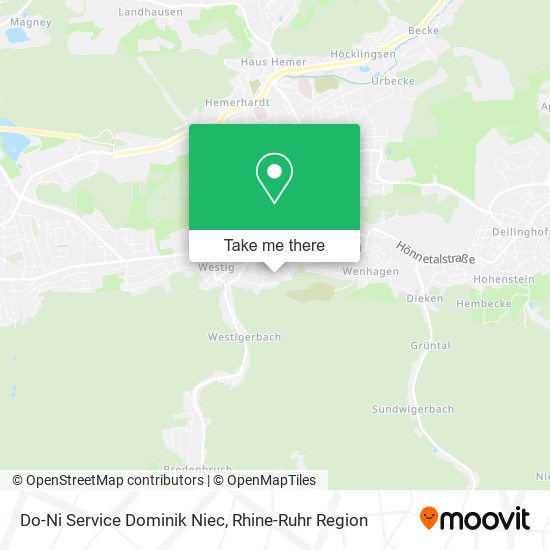 Do-Ni Service Dominik Niec map