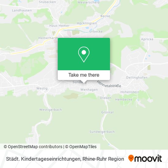 Städt. Kindertageseinrichtungen map