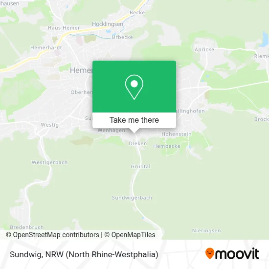 Sundwig map
