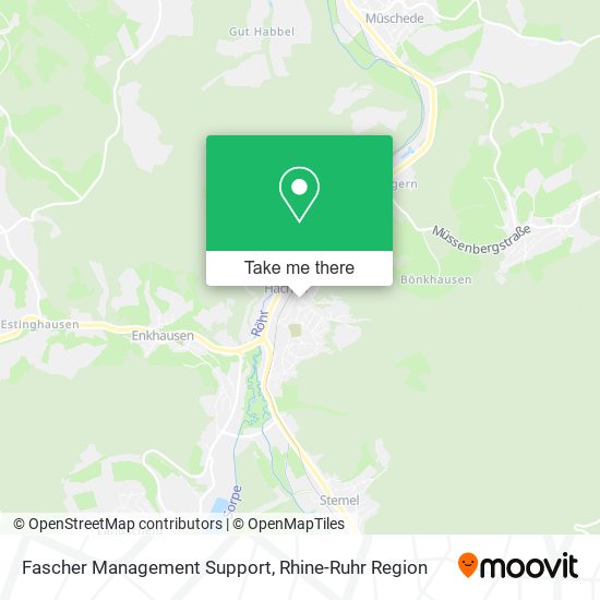Fascher Management Support map