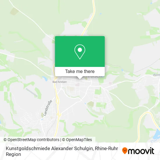 Карта Kunstgoldschmiede Alexander Schulgin