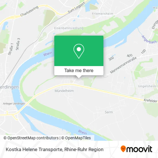 Карта Kostka Helene Transporte