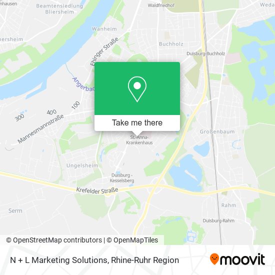 N + L Marketing Solutions map