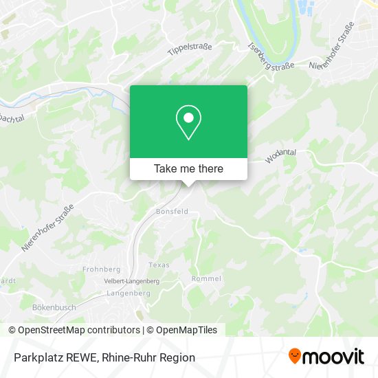 Parkplatz REWE map