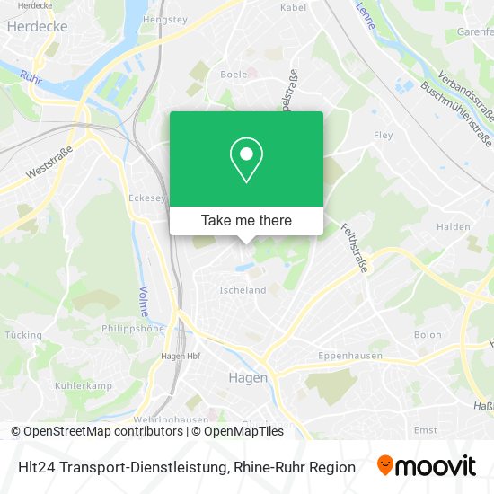 Hlt24 Transport-Dienstleistung map