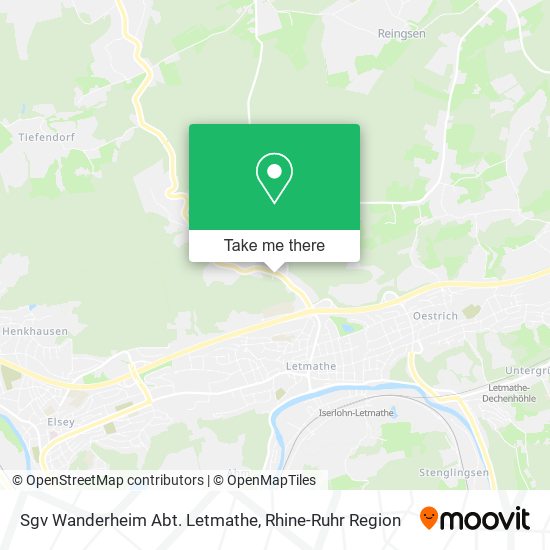 Sgv Wanderheim Abt. Letmathe map