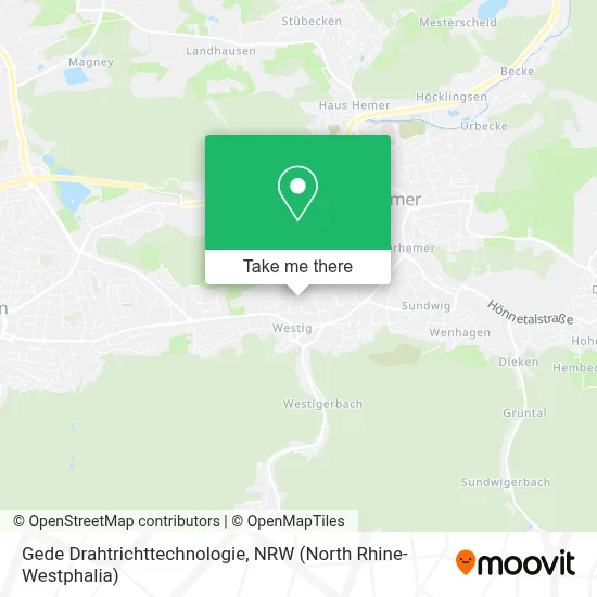 Gede Drahtrichttechnologie map