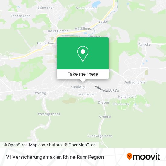 Vf Versicherungsmakler map