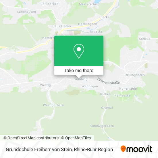 Карта Grundschule Freiherr von Stein