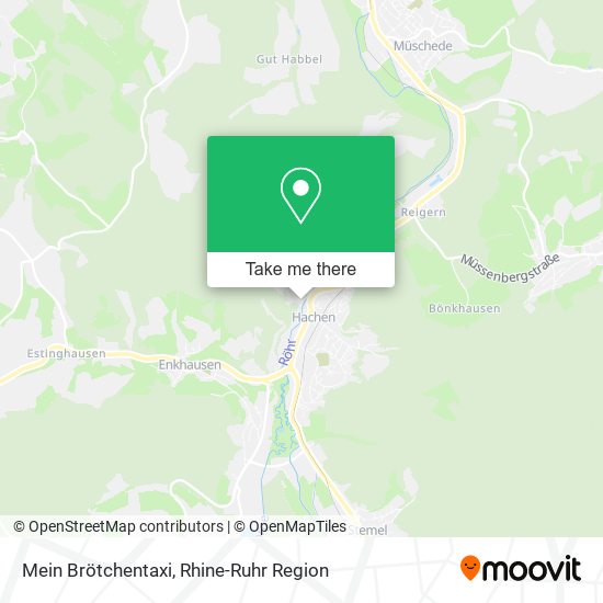 Mein Brötchentaxi map