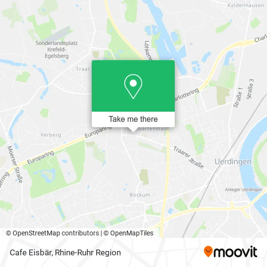 Cafe Eisbär map