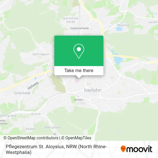 Pflegezentrum St. Aloysius map