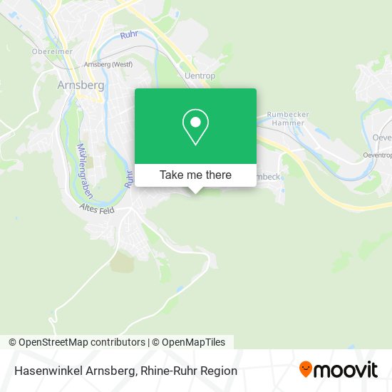 Карта Hasenwinkel Arnsberg