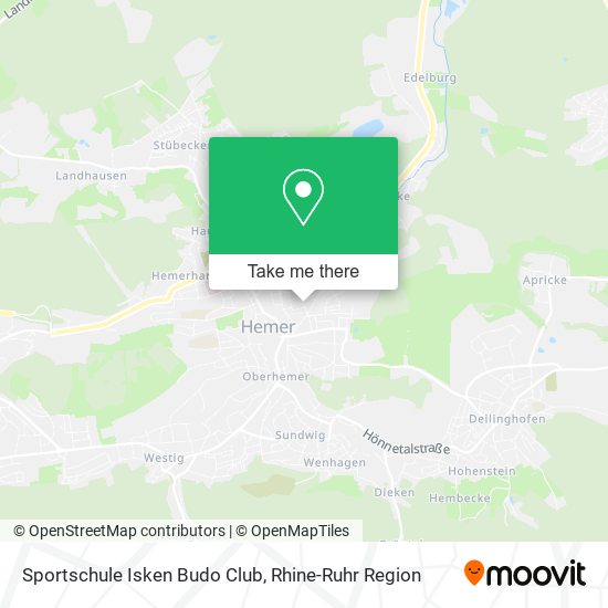 Sportschule Isken Budo Club map