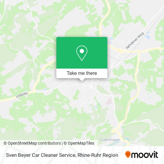 Sven Beyer Car Cleaner Service map