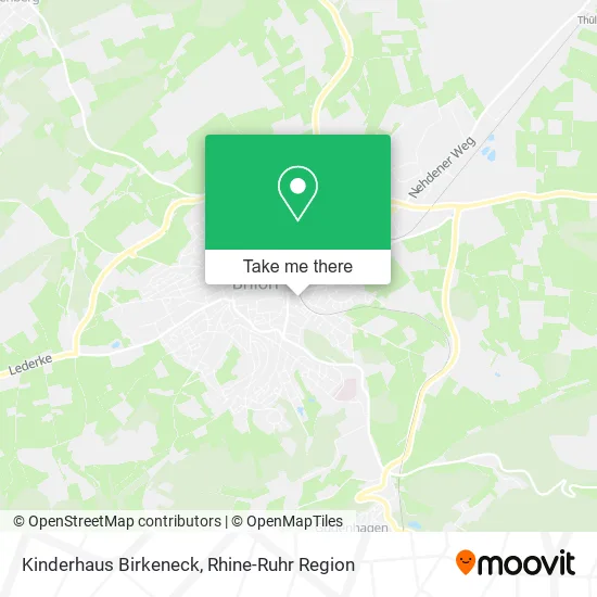 Карта Kinderhaus Birkeneck