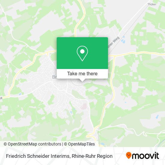 Friedrich Schneider Interims map