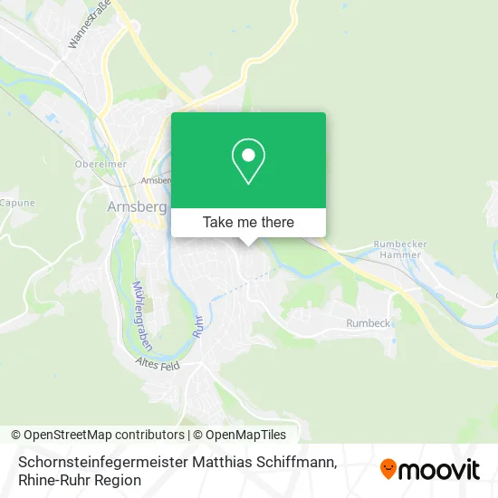 Карта Schornsteinfegermeister Matthias Schiffmann