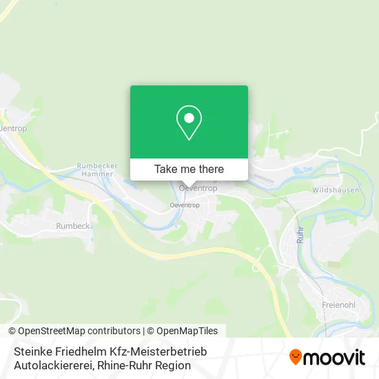 Steinke Friedhelm Kfz-Meisterbetrieb Autolackiererei map